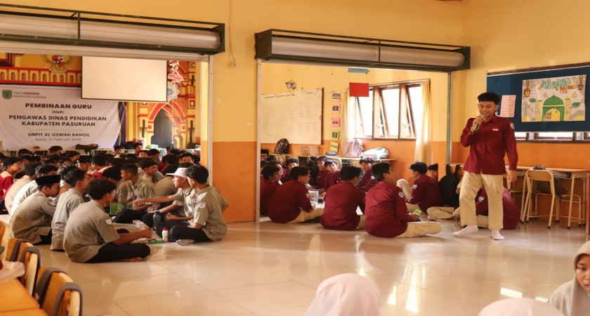 Sarapan Bersama di SMPIT & SMAIT Al Uswah Bangil, Wujud Nyata Program Bergizi