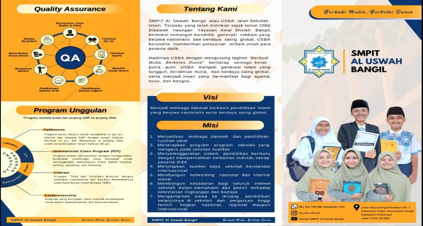 PPDB SMPIT AL USWAH BANGIL